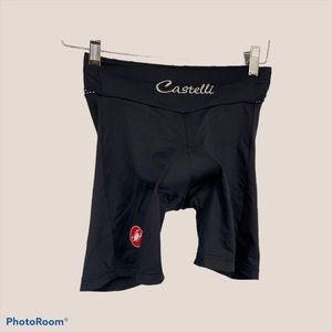 NWOT Castelli women’s cycle shorts small silver